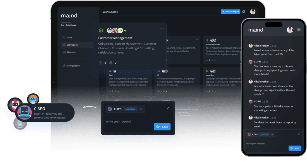 Maind — AI Product Platform